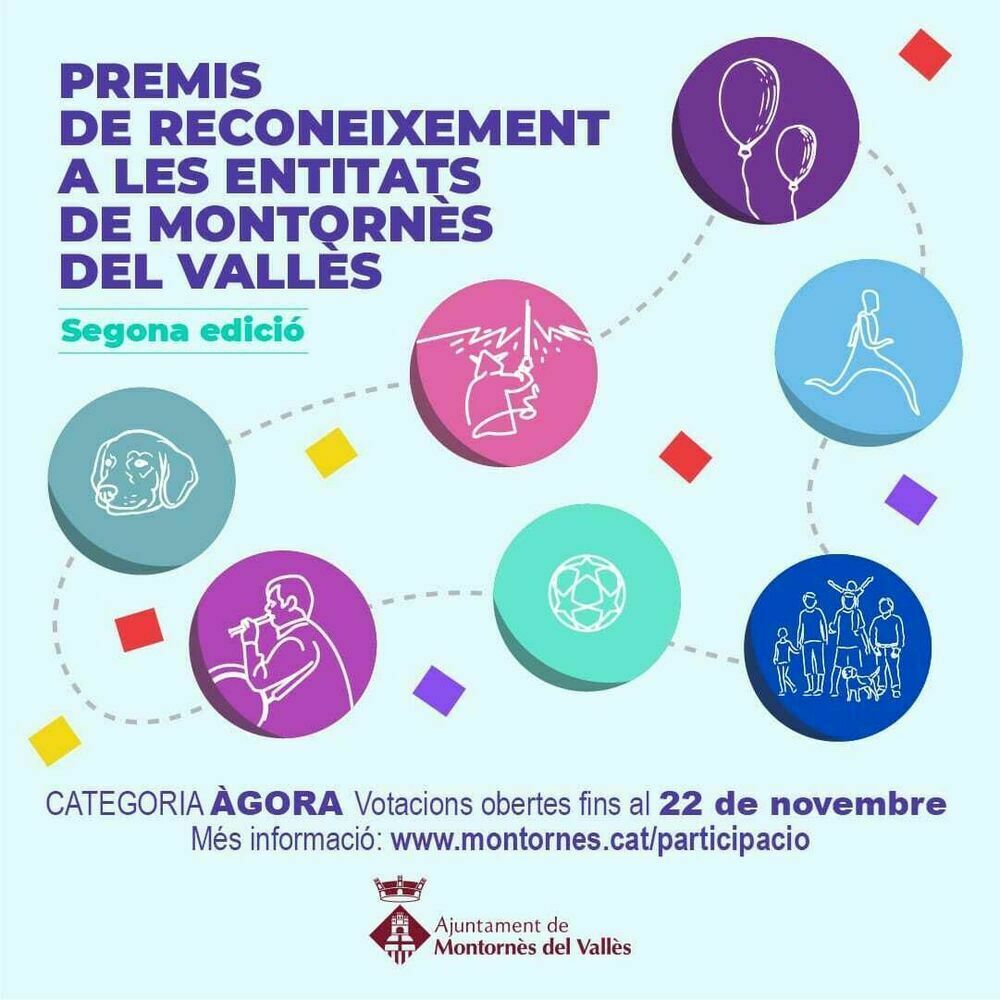 II Edición de los Premios de Reconocimiento a las entidades sin ánimo de lucro de Montornès del Vallès